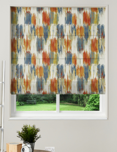 Made To Measure Roman Blind Long Beach Tango