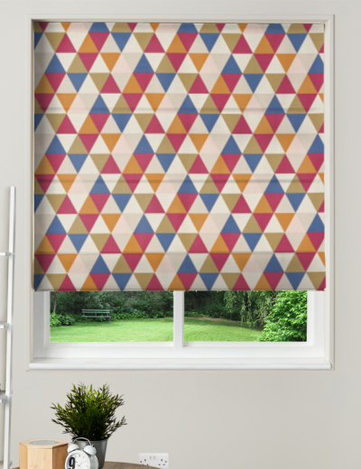 Made To Measure Roman Blind Swing Rumba