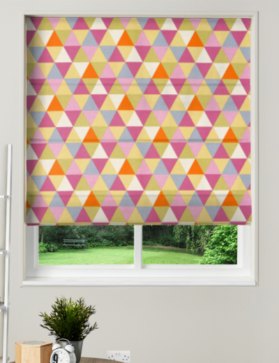 Made To Measure Roman Blind Swing Sherbert