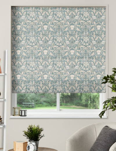 Rococo Glacier Roman Blind