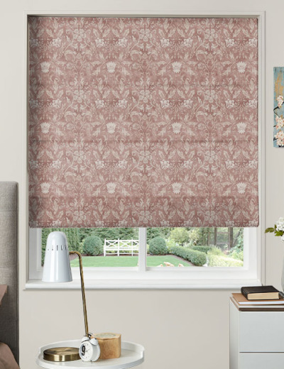 Rococo Rosemist Roman Blind