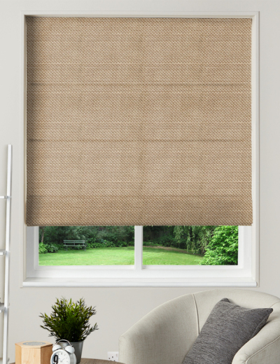 Made To Measure Roman Blind Heath Linen