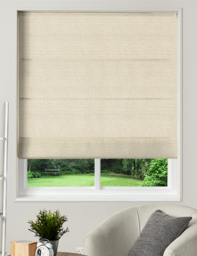 Made To Measure Roman Blind Heath Oyster