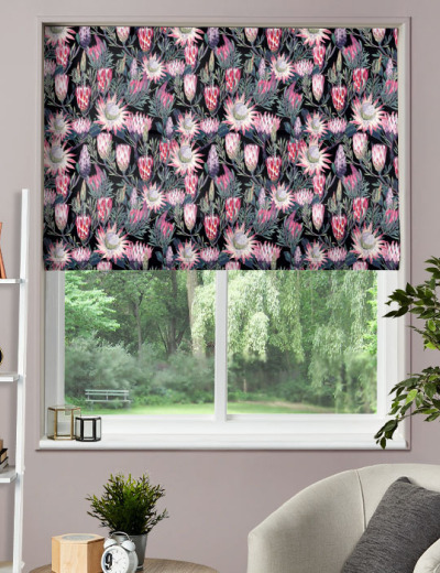 Made To Measure Roman Blinds Biome Ebony