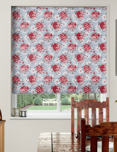 Made To Measure Roman Blind Rose Bloom Multi