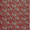 Botanist Crimson Fabric by Ashley Wilde
