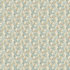 Golden Lily Linen Teal Fabric