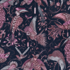 Audubon Pink Velvet Fabric Flat Image