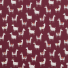 Alpaca Salsa Fabric Flat Image