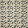 Berry Vine Indigo Fabric Flat Image