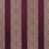 Brocade Stripe Amethyst Fabric Flat Image