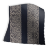 Brocade Stripe Sapphire Fabric Swatch