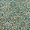Brocade Teal Fabric Flat Image