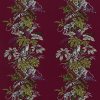 Monkeying Around Cranberry Fabric Flat Image