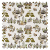 Swatch of Potting Shed Daffodil by Prestigious Textiles