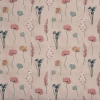 Flower Press Rose Water Fabric Flat Image