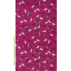 Heron Velvet Fuchsia Fabric by Sara Miller