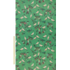 Heron Velvet Green Fabric by Sara Miller