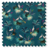 Swatch of Heron Velvet Teal by Sara Miller