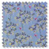 Swatch of Hummingbird Velvet Cornflower Blue by Sara Miller