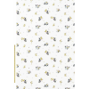 Lemon Cluster Sateen White Fabric by Sara Miller