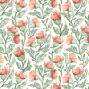 Ettrick Rust Linen Fabric by Voyage