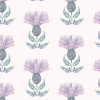Firth Azure Cream Fabric by Voyage