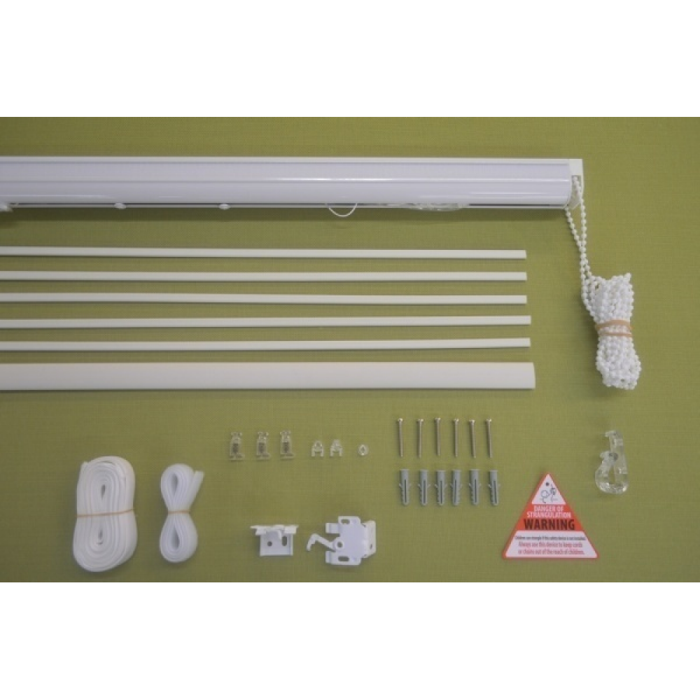 Roman blind kit cassette 60cms 11 Ratio Curtains and Blinds 4 Homes