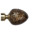 Alexia 28mm Curtain Pole Antique Brass