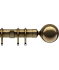 Speedy Products Nikola IDC 28mm Curtain Pole Antique Brass