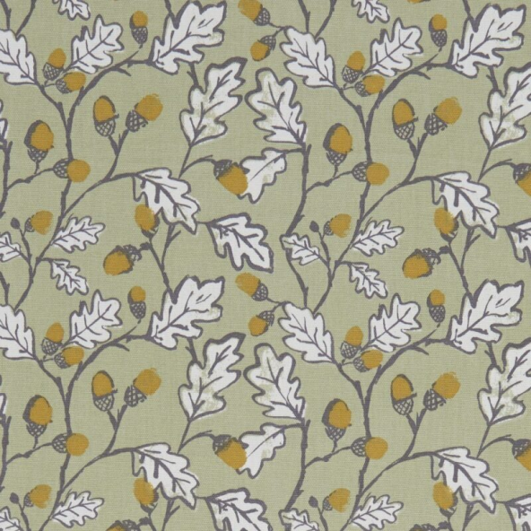 Acorn Trail Sage Fabric