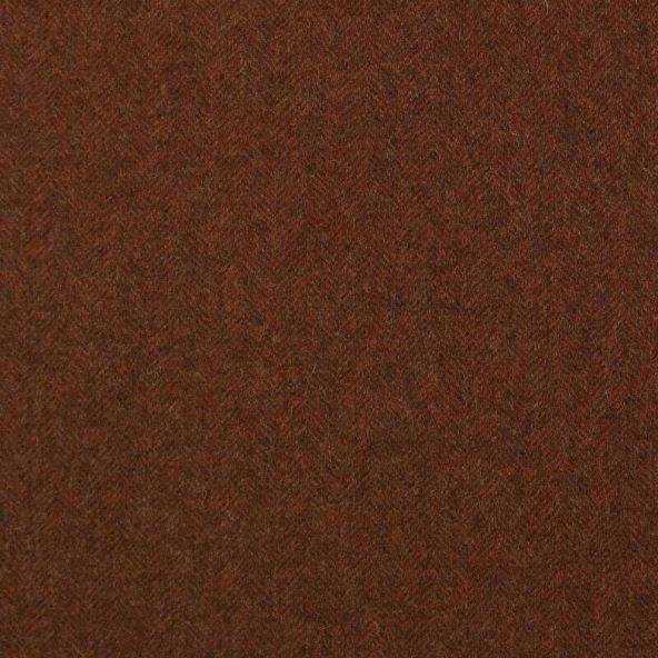 Aberdeen Burnt Orange Fabric Flat Image