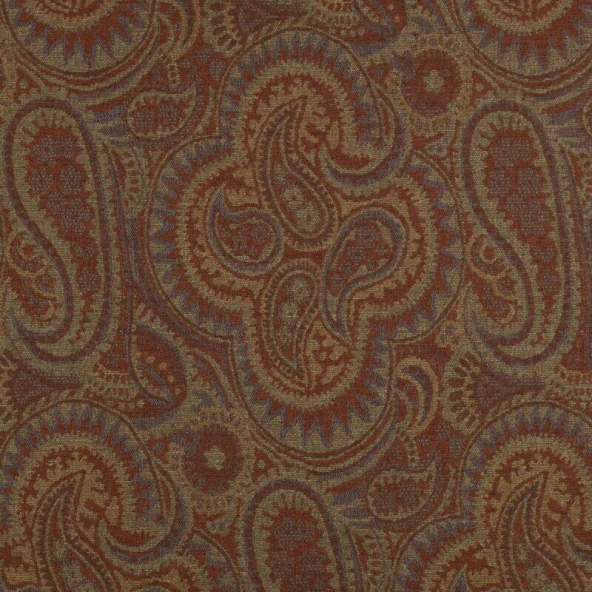 Mac Burnt Orange Fabric Flat Image