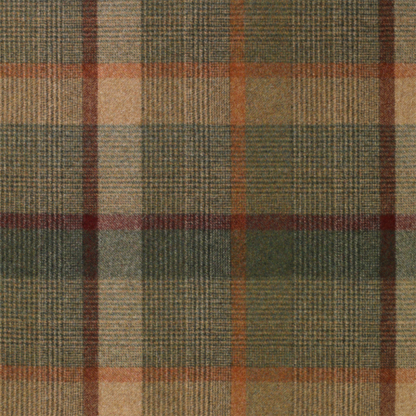 Malham Green Fabric Flat Image