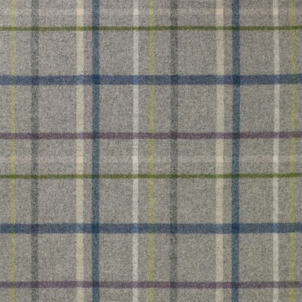 Multicheck Mid Grey Fabric Flat Image