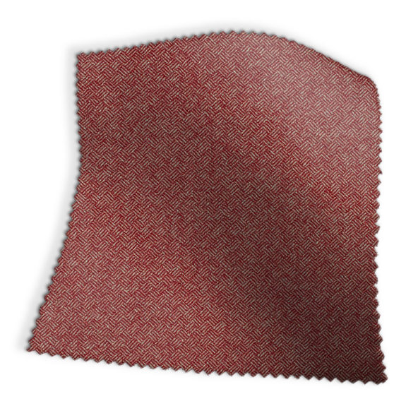 Parquet Red Fabric Swatch