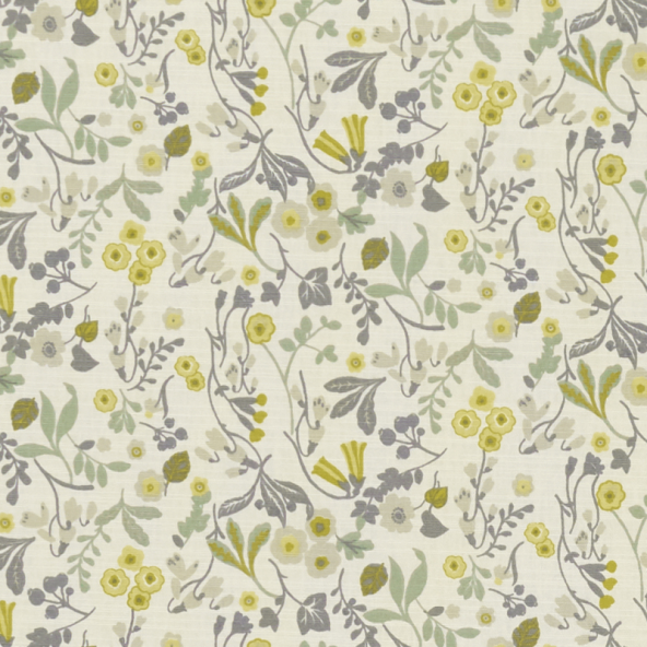 Ashbee Forest/Chartreuse Fabric