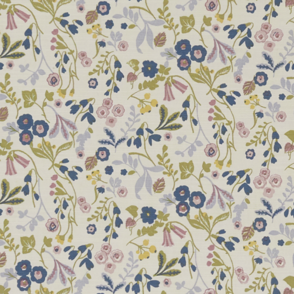 Ashbee Teal/Blush Fabric