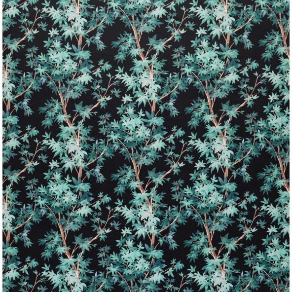 Aspen Teal Fabric by Ashley Wilde