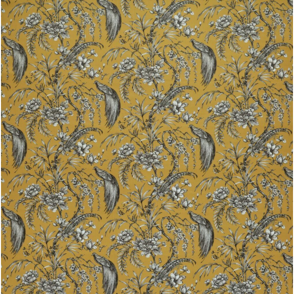 Botanist Citrus Fabric by Ashley Wilde