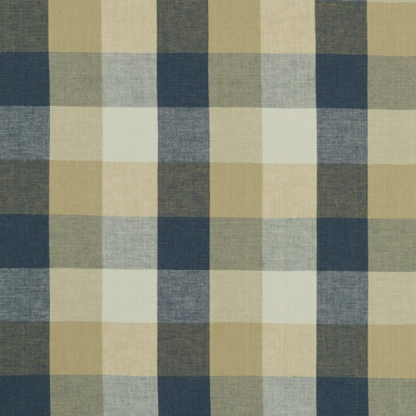 Austin Check Mineral/Blush Fabric