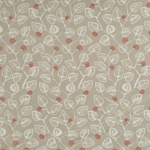 Elva Coral Fabric Flat Image