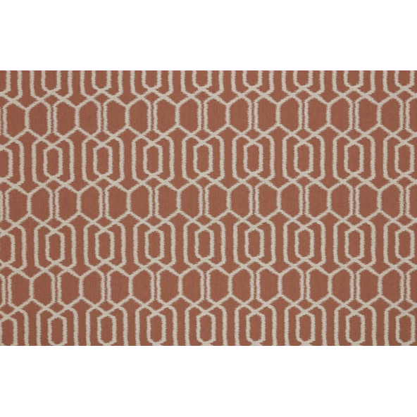 Hemlock Terracotta Fabric Flat Image