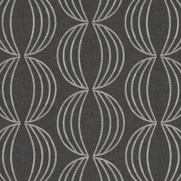 Carraway Charcoal Fabric