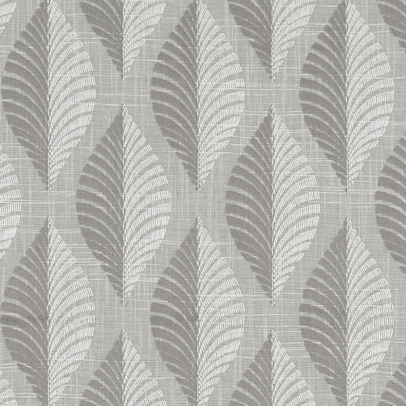 Aspen Charcoal Fabric Flat Image