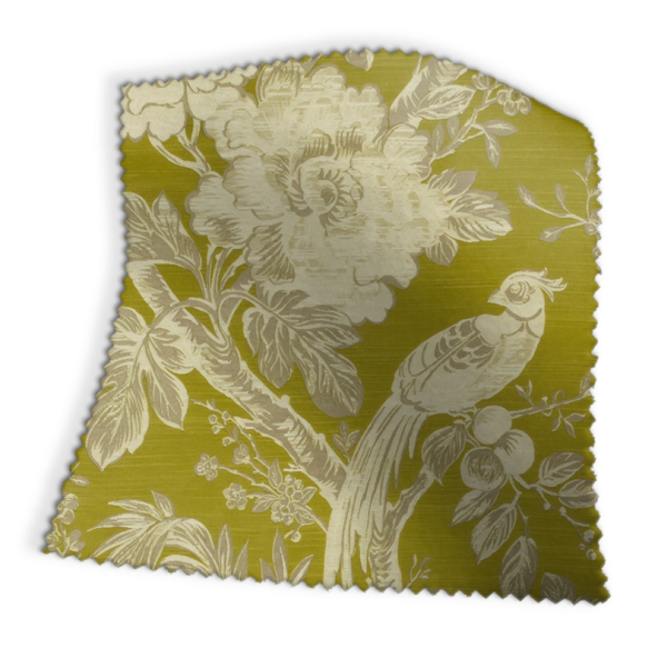 Avium Chartreuse Fabric Swatch