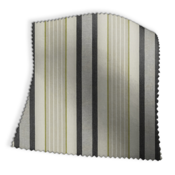 Belvoir Charcoal/Chartreuse Fabric Swatch