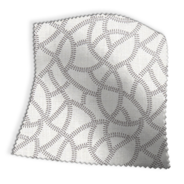 Panache Silver Fabric Swatch