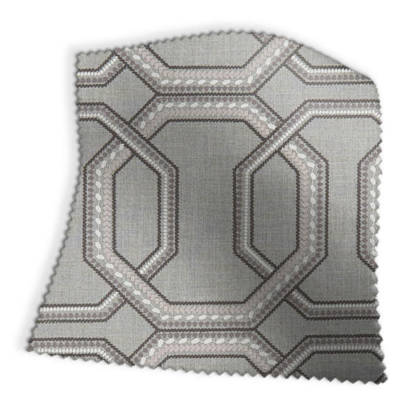 Repeat Charcoal Fabric Swatch