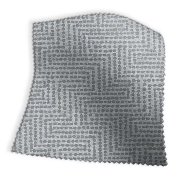Solitaire Charcoal Fabric Swatch